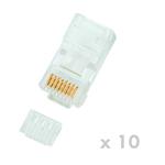 DATACOM Plug UTP CAT6 8p8c- RJ45 lanko (10ks) 4161