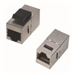 DATACOM Spojka panel STP 2 x RJ45 (8p8c) Cat5e,přímá,plast