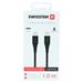 DATOVÝ KABEL SWISSTEN USB-C / LIGHTNING 1,0 M ČERNÝ 71506513