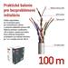 Datový kábel UTP 5E, 100m 8592920141403