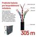 Datový kábel UTP 5E, outdoor, 305m 8592920141427