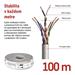 Datový kábel UTP CAT 5E PVC Basic, 100m 8592920146194