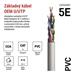 Datový kábel UTP CAT 5E PVC Basic, 100m 8592920146194
