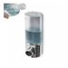 Dávkovač Compactor UNO mýdla / šampónu na zeď, chrom plast, 360 ml RAN6014
