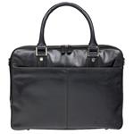 dbramante1928 Kožená taška Rosenborg business do 16" Black BG16GTBL1058