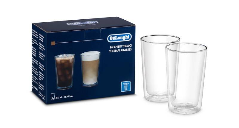 De Longhi Poháre na kávu - Thermo poháre sada 2ks 490ml DLSC319