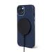 Decoded kryt Leather Backcover MagSafe pre iPhone 14 - Navy D23IPO14BC1NY