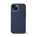 Decoded kryt Leather Backcover MagSafe pre iPhone 14 - Navy D23IPO14BC1NY