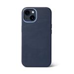 Decoded kryt Leather Backcover MagSafe pre iPhone 14 - Navy D23IPO14BC1NY