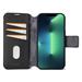 Decoded puzdro Leather Detachable Wallet MagSafe pre iPhone 14 Plus - Black D23IPO14MDW5BK