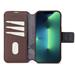 Decoded puzdro Leather Detachable Wallet MagSafe pre iPhone 14 Plus - Brown D23IPO14MDW5CHB