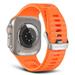 Decoded remienok Sports Silicone Ultra Traction Strap pre Apple Watch 44-49mm - Apricot Crush Orange D24AWS49UTS1AH
