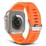 Decoded remienok Sports Silicone Ultra Traction Strap pre Apple Watch 44-49mm - Apricot Crush Orange D24AWS49UTS1AH
