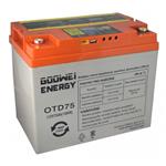 DEEP CYCLE (GEL) baterie GOOWEI ENERGY OTD75, 75Ah, 12V