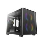 DEEPCOOL Case CG330 MESH 3F, mATX, Průhledná bočnice, 1x120mm ARGB, 2x140mm ARGB, černá R-CG330MESH-BKANM3-G