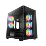 DEEPCOOL Case CG590U 5F, ATX, Průhledná bočnice, 5x120mm ARGB Fan, černá R-CG590U-BKAGA5-G