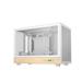 DEEPCOOL Case CH260 WOOD WH, mATX, Průhledná bočnice, bílo-dřevěná R-CH260-WHNWM0-G-1