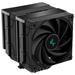 DEEPCOOL chladič AK620 Zero Dark / 2x120mm fan / 6x heatpipes / pro Intel i AMD/ komplet černý R-AK620-BKNNMT-G-1