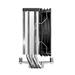 DEEPCOOL CPU Chladič AG400 G2, 1x120mm, LGA1851, AM5, černá R-AG400-BKNPMG2-G