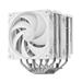 DEEPCOOL CPU Chladič AG620 G2 WH, 2x120mm, LGA1851, AM5, bílá R-AG620-WHNPMG2-G