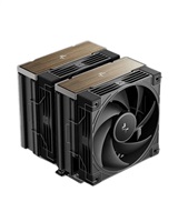DEEPCOOL CPU Chladič AK620 G2, 2x120, LGA1851, AM5, černá R-AK620G2-BKNNMN-GJD
