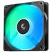 DEEPCOOL skříň CC550 4F / ATX / 4x120 mm ARGB fan / USB3 / USB2 / USB-C / tvrzené sklo / černá R-CC550BKANA4-G