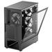 DEEPCOOL skříň CC550 4F / ATX / 4x120 mm ARGB fan / USB3 / USB2 / USB-C / tvrzené sklo / černá R-CC550BKANA4-G