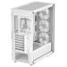 DEEPCOOL skříň CC560 MESH V2 / ATX / 4x120 mm fan ARGB / USB 3.0 / USB 2.0 / mesh panel / bílá R-CC560-WHAMA4-G-2