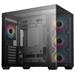 DEEPCOOL skříň CG530 4F / ATX / 4x120mm ARGB fans / USB 3.0 / USB-C/ panoramatická / černá R-CG530-BKADA4-G-1