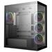 DEEPCOOL skříň CG580 4F V2 / ATX / 4x120mm ARGB fans / 2xUSB 3.0 / panoramatická / tvrzené sklo / čer R-CG580-BKADA4-G-2