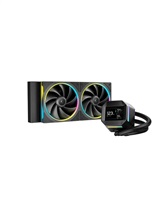 DEEPCOOL Vodní chladič LM240, ARGB, 2x 120mm, AM5, LGA1851, černá R-LM240-BKDMMC-1