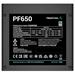 DEEPCOOL zdroj PF650 / 650W / ATX / 120 mm fan / 80 Plus R-PF650D-HA0B-EU