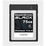 Delkin CFexpress BLACK R1725/W1240 75GB DCFXBBLK75