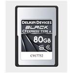 Delkin CFexpress BLACK, VPG400 (Type A) 80GB DCFXABLK80