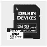 Delkin microSDXC Trail Cam Hyperspeed R100/W75 (V30) 64GB DDMSDAHS64GB
