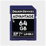 Delkin SD Advantage 660X UHS-I U3 (V30) R90/W90 64GB DDSDW63364GB