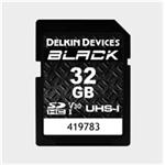 Delkin SDHC BLACK Rugged UHS-I R90/W90 (V30) 32GB DDSDBLK-32GB