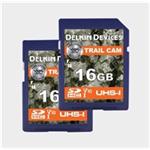 Delkin SDHC Trail Cam R100/W30 (V10) 16GB (2-pack) DDSDTRL-2X16