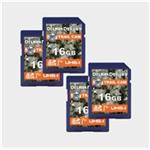 Delkin SDHC Trail Cam R100/W30 (V10) 16GB (4-pack) DDSDTRL-4X16