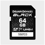 Delkin SDXC BLACK Rugged UHS-I R90/W90 (V30) 64GB DDSDBLK-64GB