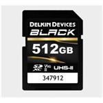 Delkin SDXC BLACK Rugged UHS-II R300/W250 (V90) 512GB (new) DSDBV90512BX