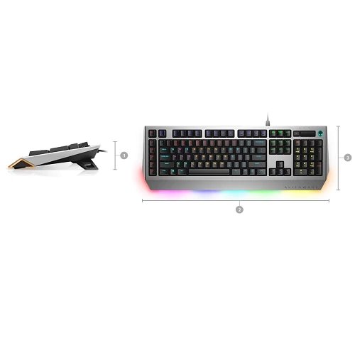 Dell Alienware Pro Gaming Keyboard AW768 US, Alienware Pro Gaming Keyboard - AW768 - US Internation 580-AGLC