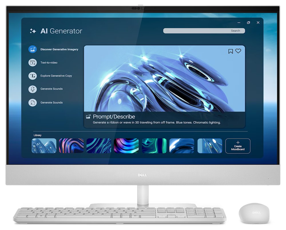 DELL EC27260 27 AIO/ U5-322/ 16GB/ 512 GB SSD / 27.0" FHD/ WiFi/ W11Pro/ 1Y Basic on-site CDXEC2726001