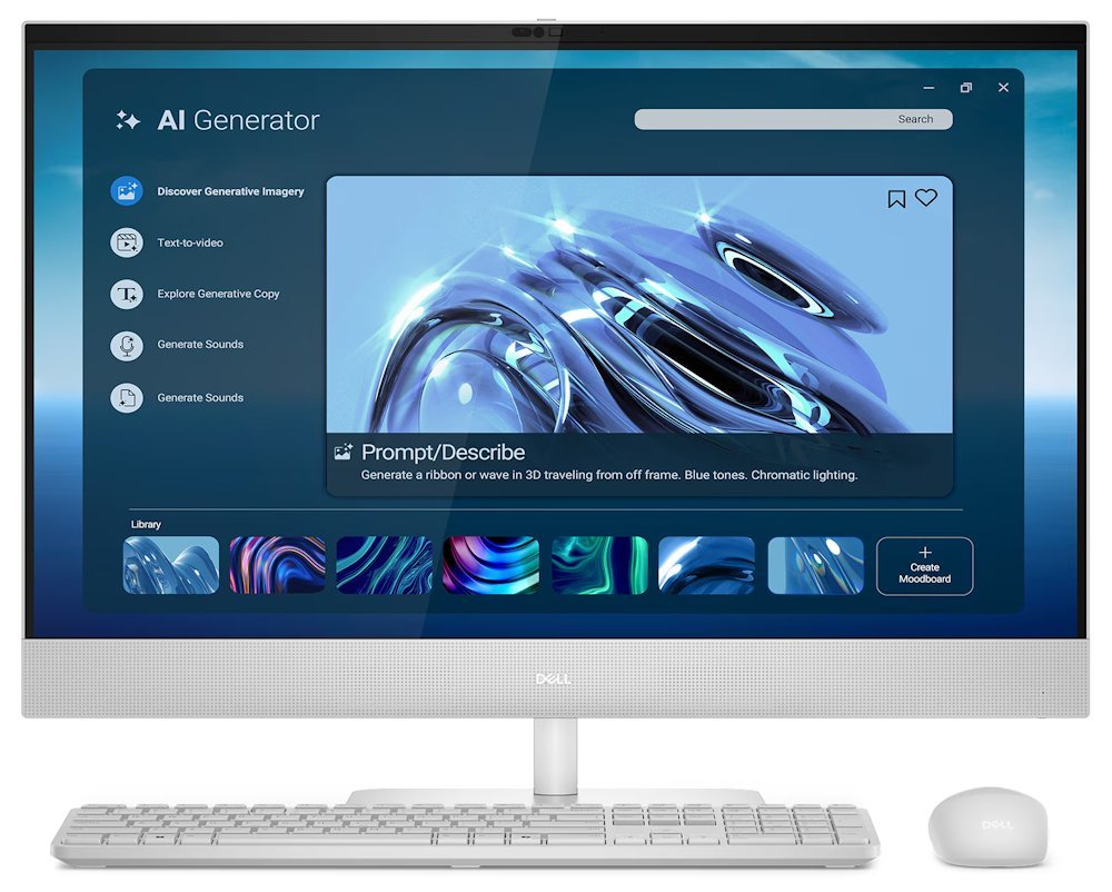 DELL EC27260 27 AIO/ U7-355/ 32GB/ 1TB SSD / 27.0" QHD/ WiFi/ W11Pro/ 1Y Basic on-site CDXEC2726003