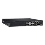 Dell EMC PowerSwitch N3208PX, N3208PX-ON 4x1G RJ-45 4x1/2.5/5G RJ-45 2x10G SFP+ PoE 90W 1xAC PSU IO 210-ASPN