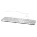 DELL klávesnice KB216/ multimediální/ Azerty/ Francouzská/ USB/ drátová/ bílá 580-ADHP