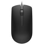 DELL MS116/ myš/ optická/ 2 tlačítka + rolovací/ USB/ černá/ RTL BOX 570-AAIR