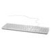 DELL Multimedia Keyboard-KB216 - German (QWERTZ) - White 580-ADHW