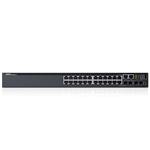 Dell Networking S3124 L3 24x 1GbE 2xCombo 2x 10GbE SFP+ fixed ports Stacking IO to PSU airflow 1x AC PSU 210-AIMQ
