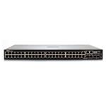 Dell Networking S3148, L3, 48x 1GbE, 2xCombo, 2x 10GbE SFP+ fixed ports, Stacking, IO to PSU airflow, 1x AC PSU 210-AIMR